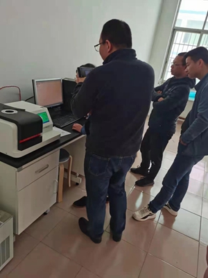 東華理工大學，低溫差示掃描儀交機培訓完成